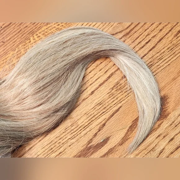 22 Inch Ash Blonde Straight Unit - Picture 5 of 6